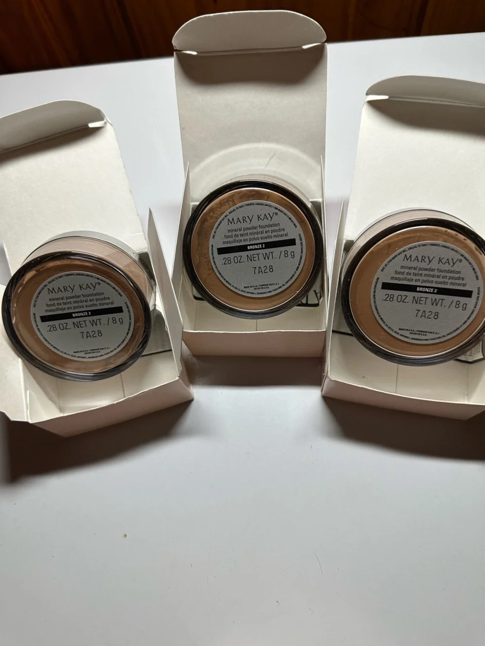 Mary Kay Mineral Powder Foundation - Soft Beige Pink Compact Trio